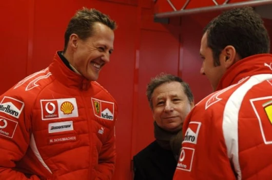Schumacher, Todt and Domenicali