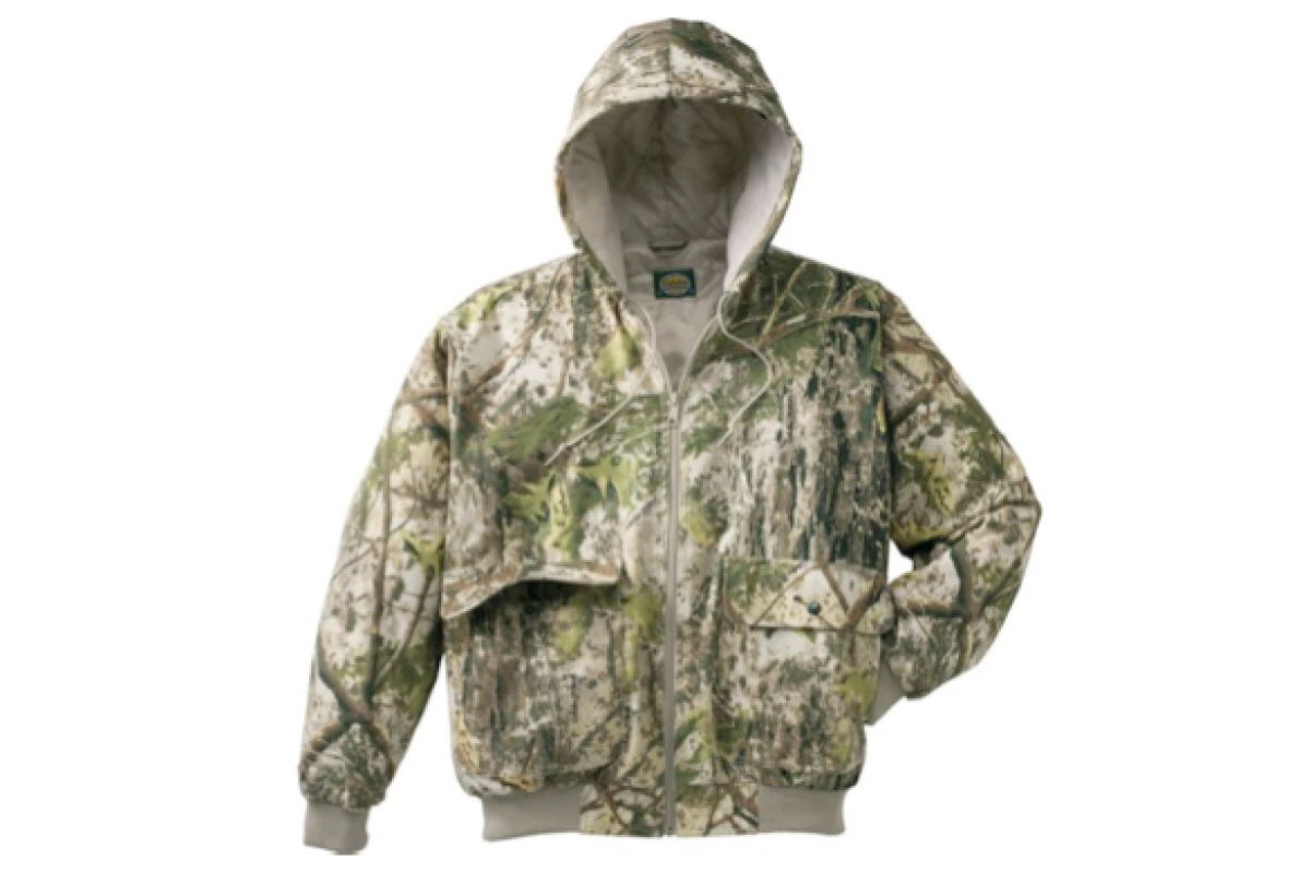 Cabela's ColorPhase Insulated Hooded Jacket, in its "warm" phase