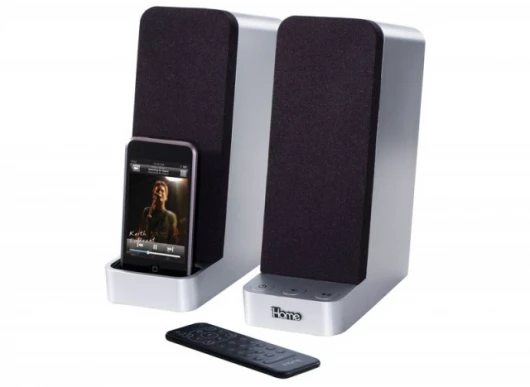 iHome's iPod-ready computer speakers