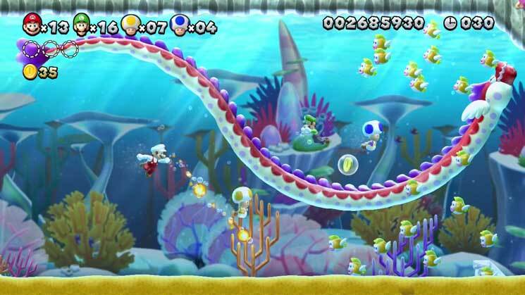 Finally, Mario looks glorious in HD in New Super Mario Bros U