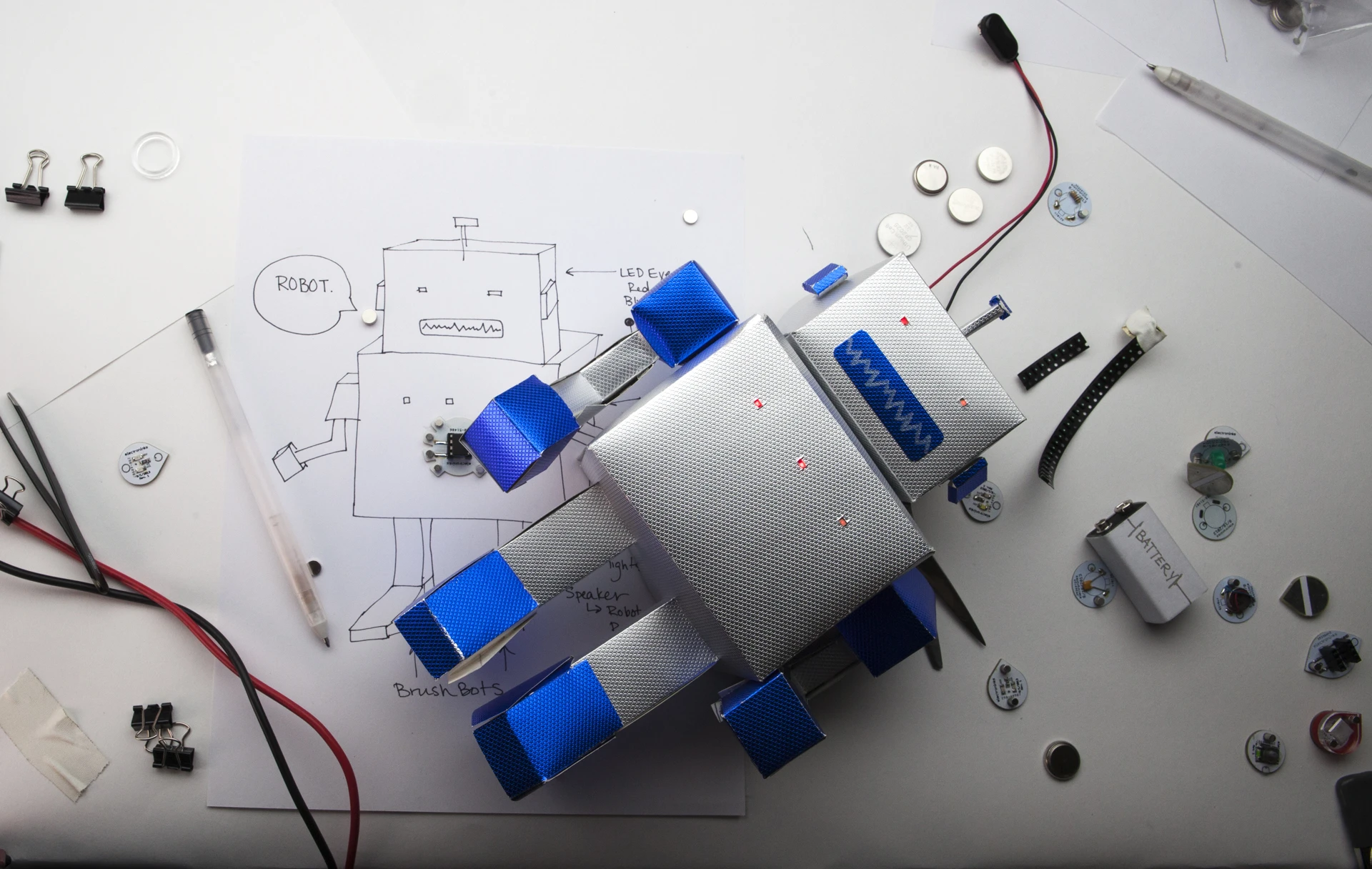 Circuit Scribe is designed as a neater, more flexible replacement for breadboards