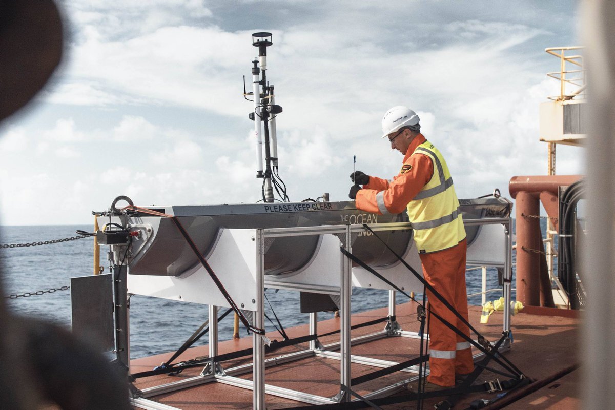 The Ocean Cleanup Project completed a series of trials in the Pacific before continuing on to the Great Pacific Garbage Patch, finding the system performed well enough to continue the journey