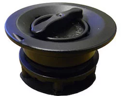 Trekkayak uses a replaceable screw-in inflation valve