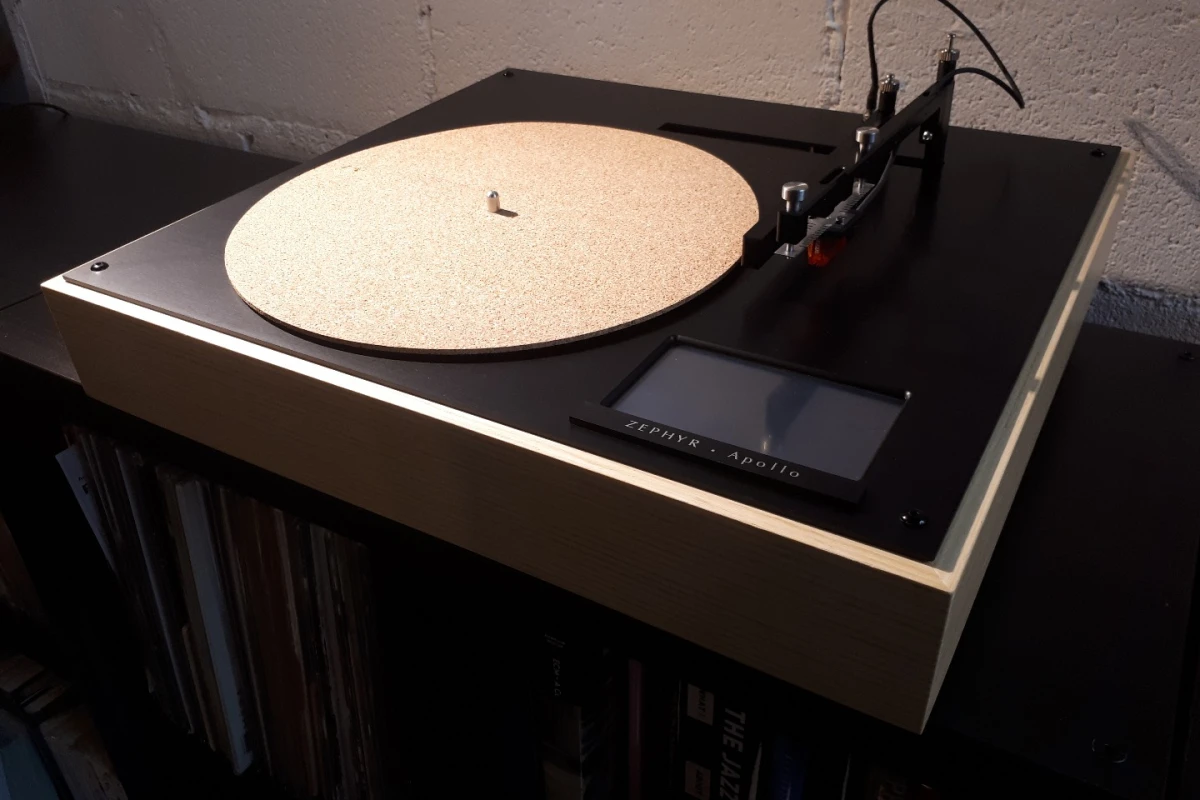 Analog sound, digital brains: The Zephyr Apollo turntable from Singapore's Vinylicious Music