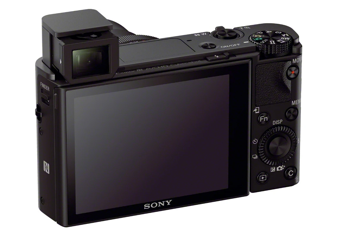 The Sony Cyber-shot RX100 III has a OLED electronic viewfinder with 1,440,000 dots