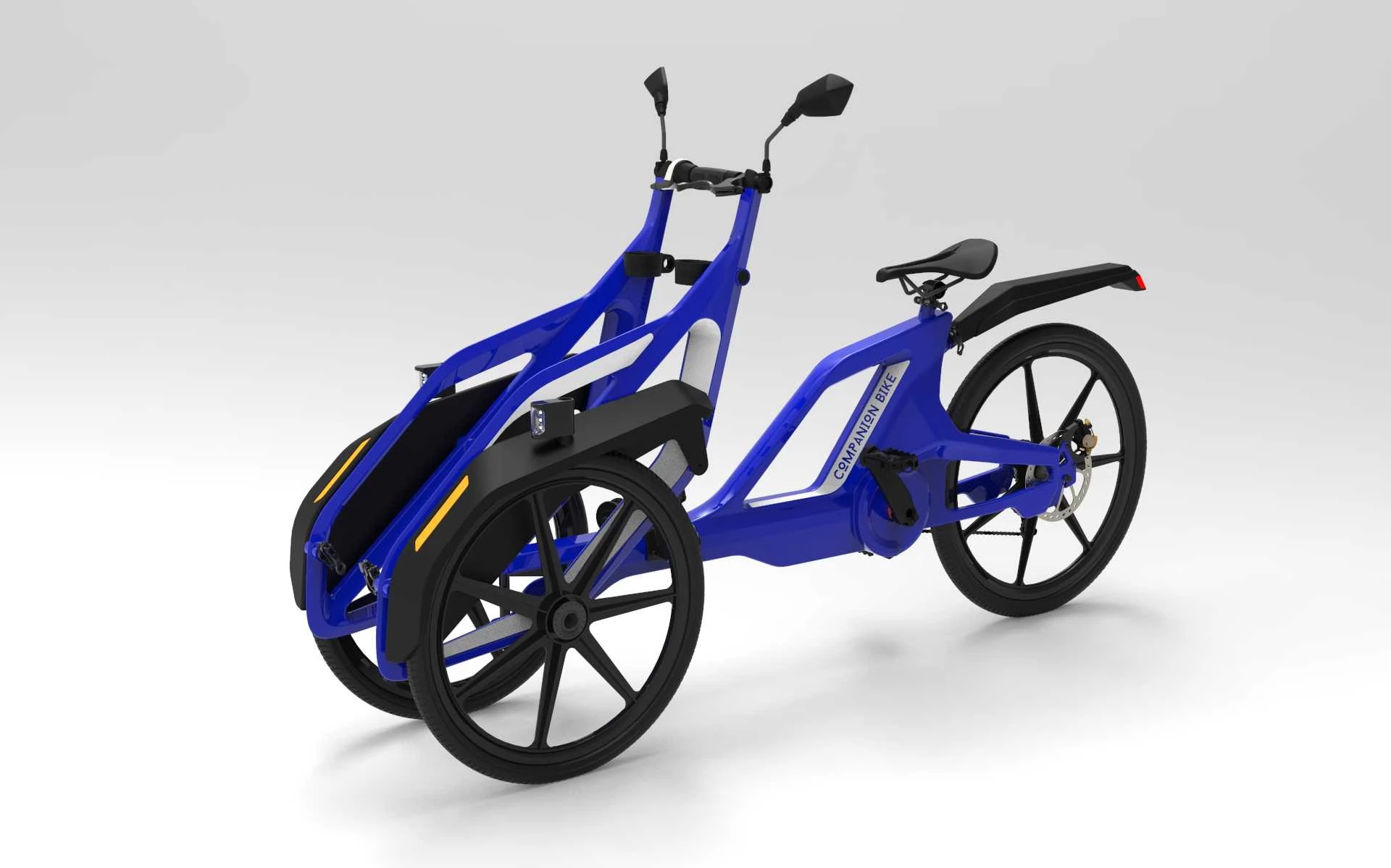 The Companion Bike, folded in