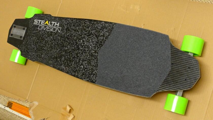 The nose and tail sections have been reinforced with Makrolon for high velocity impact resistance