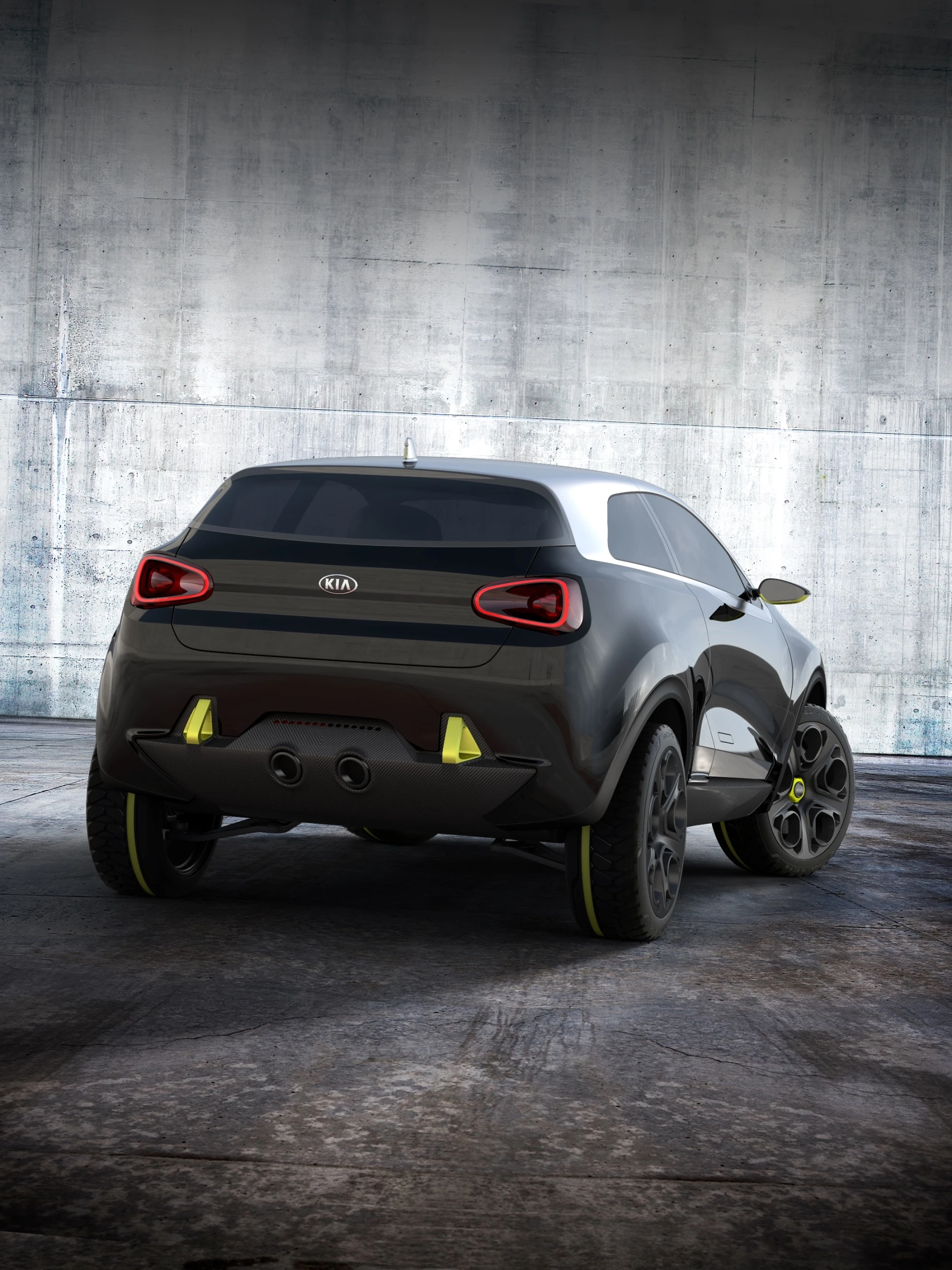 The Niro is a B-Segment concept car designed for urban streets