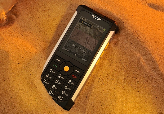 The Cat B100 can operate in temperatures up to 55°C