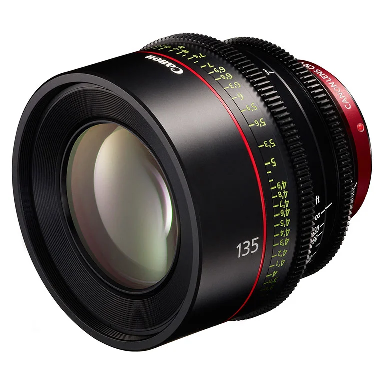 Canon CN-E 135mm T2.2 L mm cinema lens