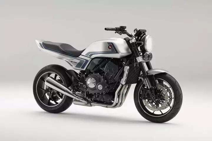 Honda has presented another retro concept at its "Virtual Motorcycle Show" booth