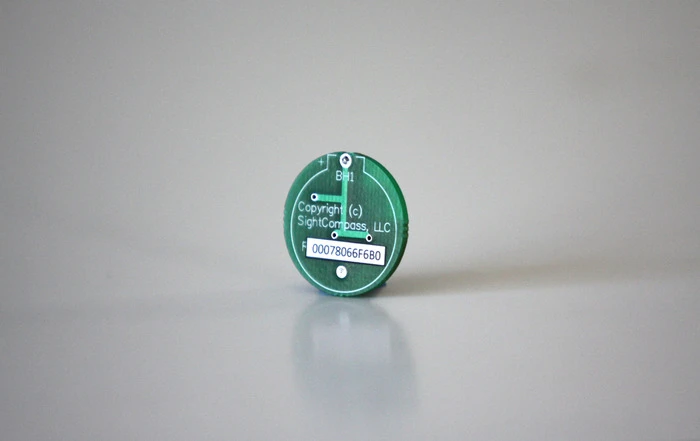 The beacons are powered by a 3-volt built in battery which should last two years of use.