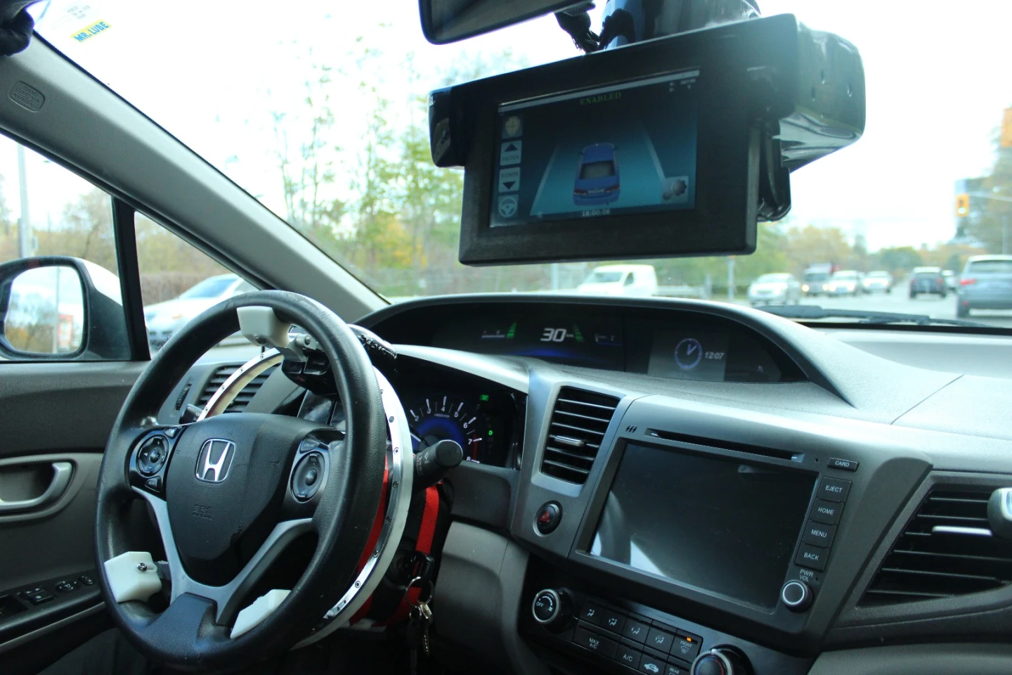 X-Matik's LaneCruise, an aftermarket self-driving add-on kit that can be retrofitted to any car