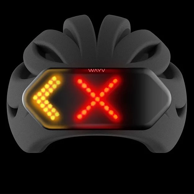 The Wayv helmet unit is claimed to attach to the rear air vents of most third-party helmets