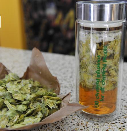 Dogfish Head says the flavored beer should be ready in as little as 10 minutes