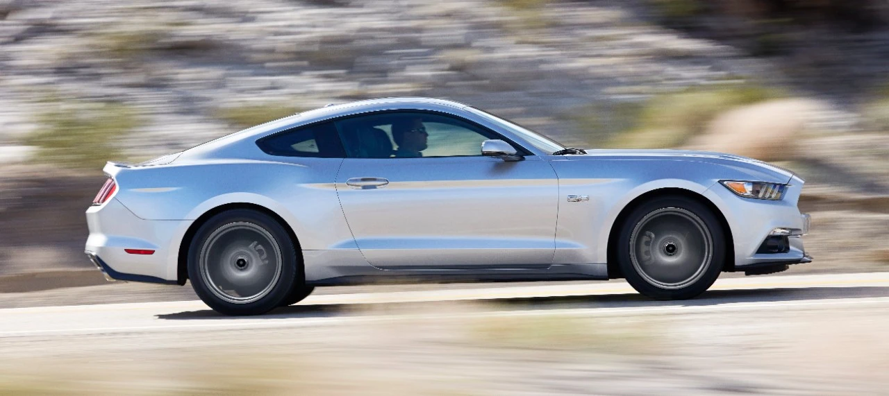 The Mustang's new styling shines through from every angle