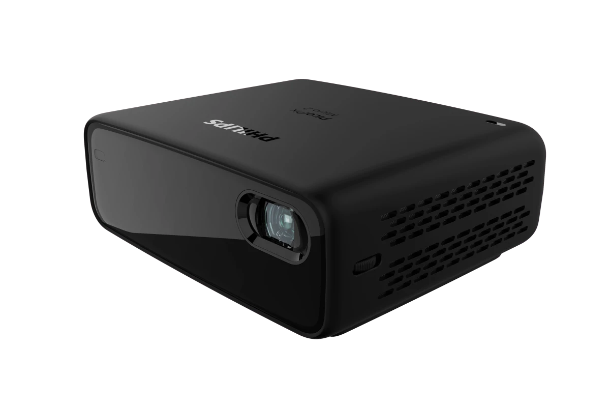 The PicoPix Max One DLP projector can throw 120-inch Full HD images in 16:9 or 4:3 aspects