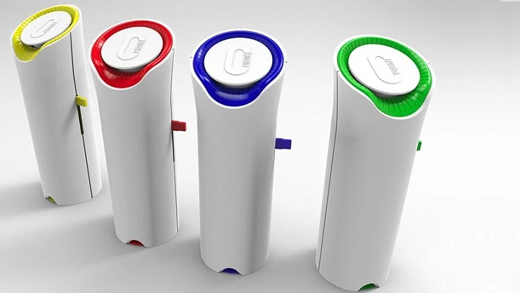 The oPhone, a Bluetooth-enabled odor emitting device designed that lets users send smells remotely