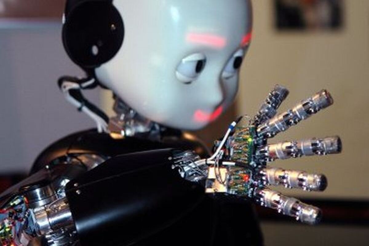 Scientists have nominated the iCub child-like humanoid robot to participate in the Olympic Torch Relay for the London's 2012 Summer Olympics