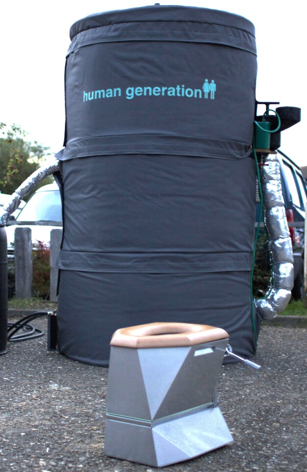 A Loowatt anaerobic digester