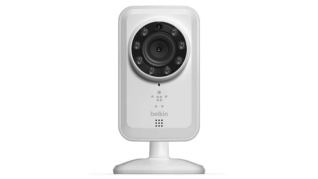 Belkin's new NetCam security camera comes with night vision and lets you monitor your home from anywhere using a smartphone or tablet