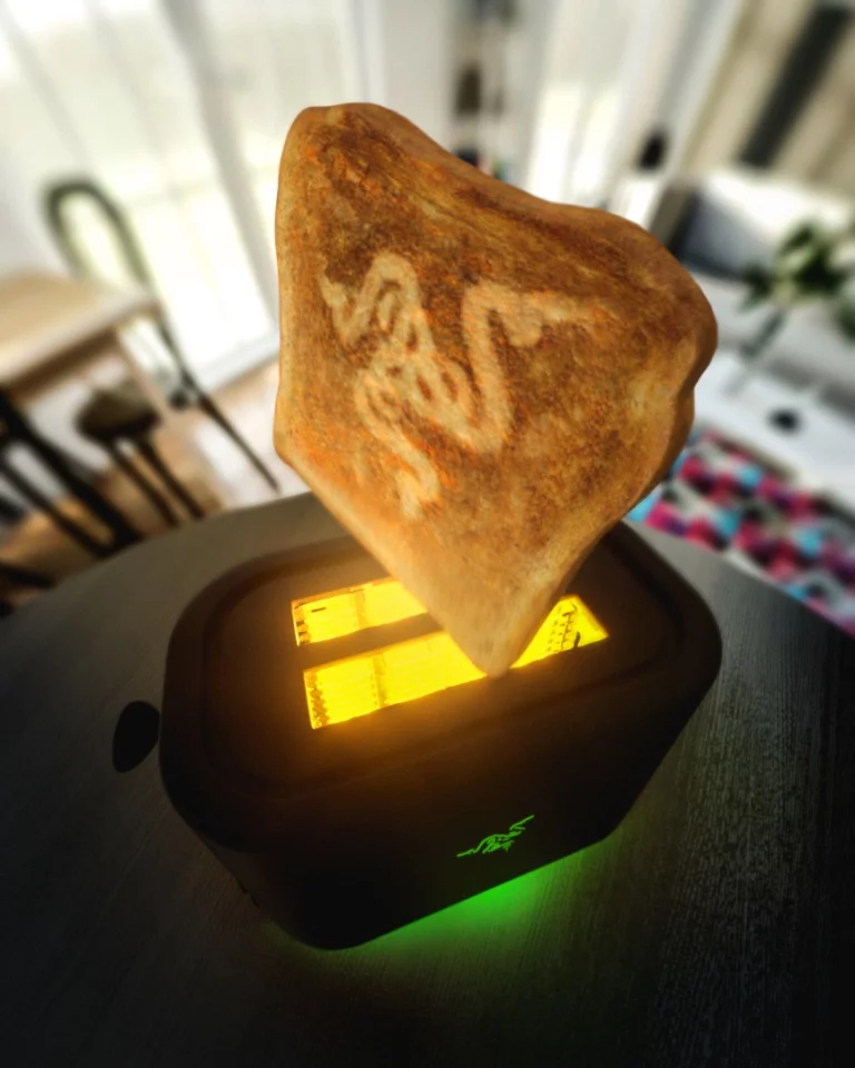 The Razer Toaster, was kind of a running joke for a couple of years before it became an official joke in April 2016, now it's officially not a joke