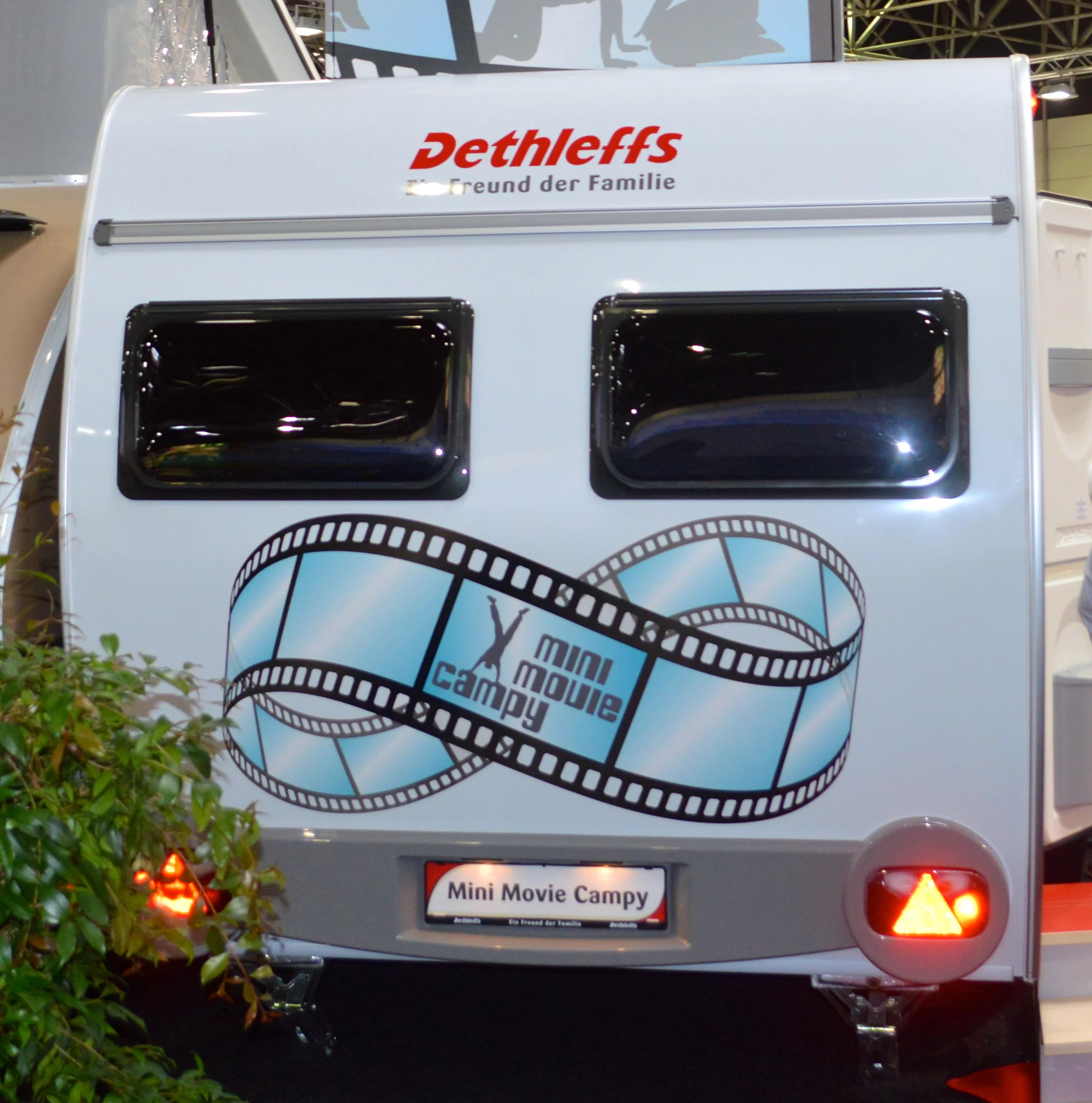 Dethleffs presents the Mini Movie Campy at the 2013 Dusseldorf Caravan Salon