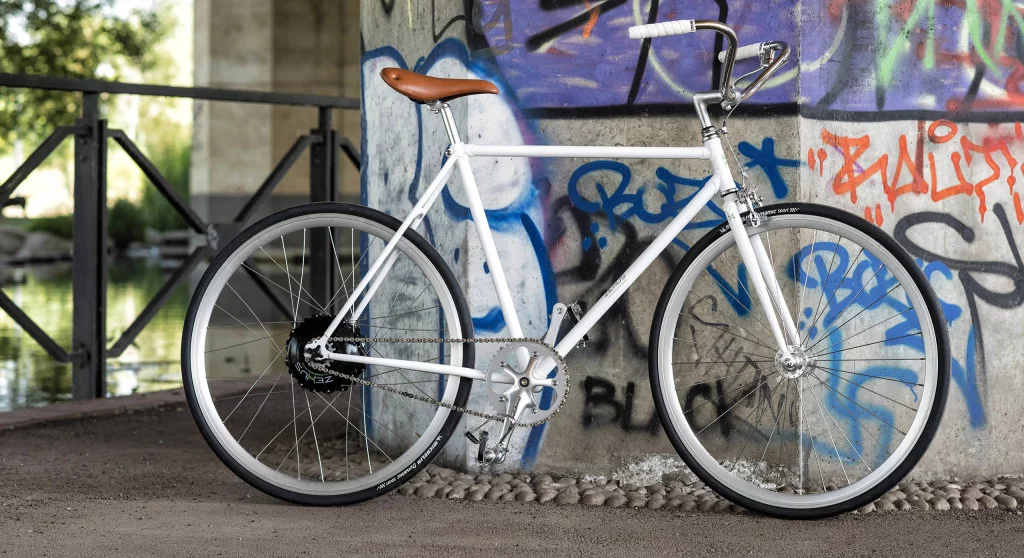 The Bike+ was designed in Italy