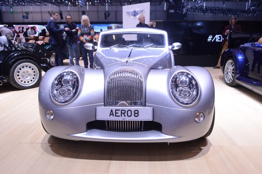Head on, the Aero 8 does look slightly cross-eyed (Photo: C.C. Weiss/Gizmag.com)
