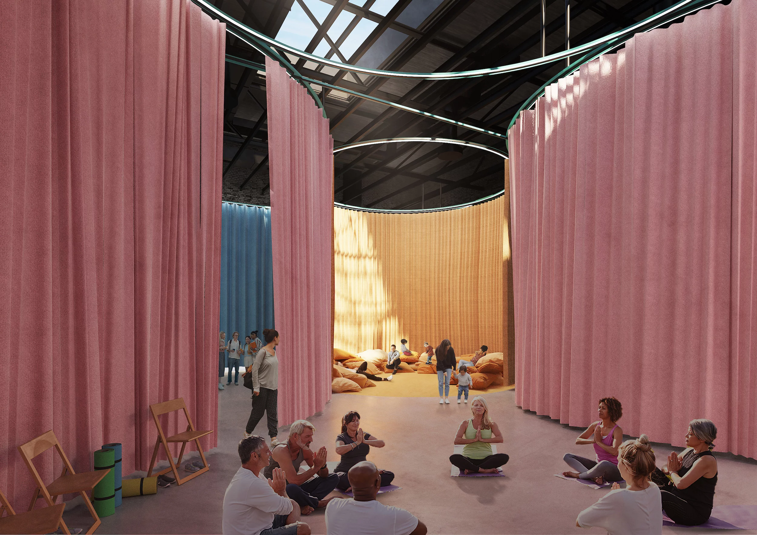 MVRDV's transformation of Studio 1 will renovate its interior and turn it into a multipurpose space
