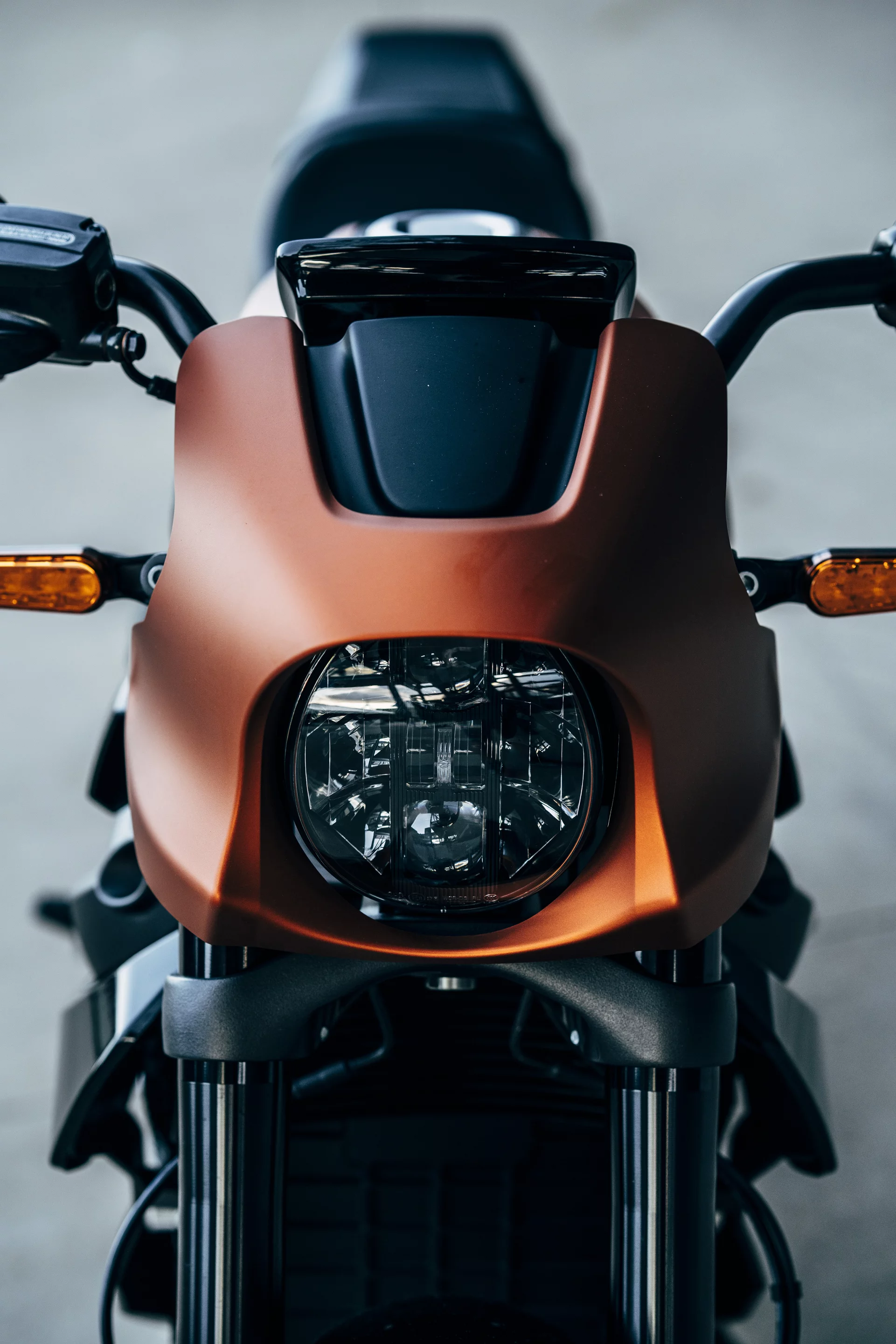 2020 Harley-Davidson Livewire: head-on look at the headlight