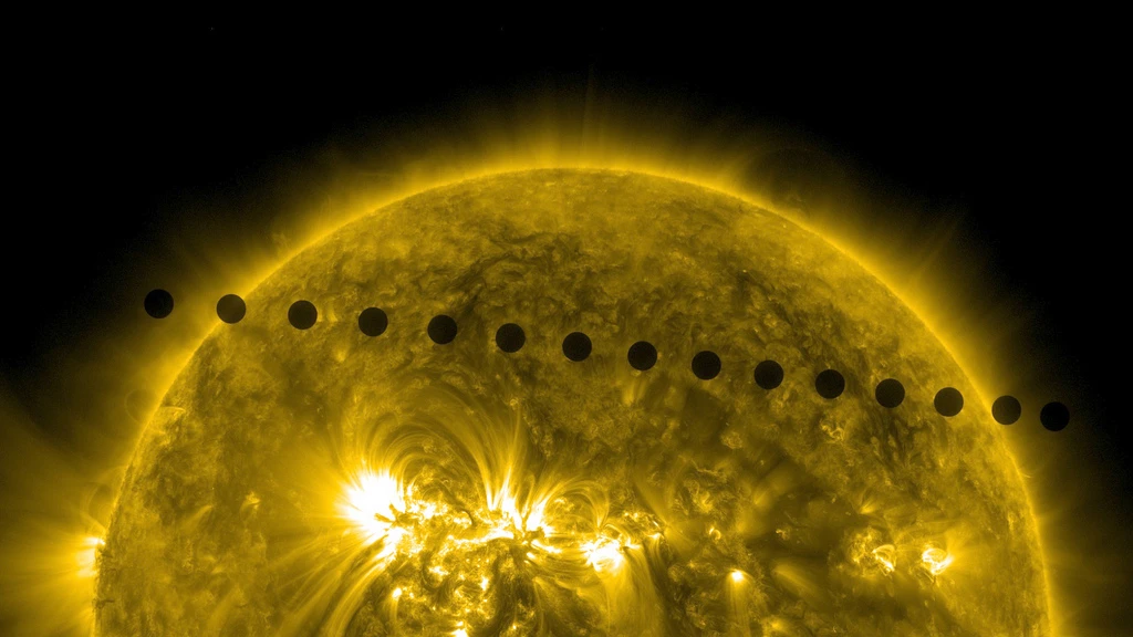 June 5-6, 2012: Ultra-high definition view the transit of Venus across the face of the sun (Image: NASA/SDO, AIA)