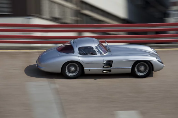 Only two Mercedes 300 SLR coupés were built
