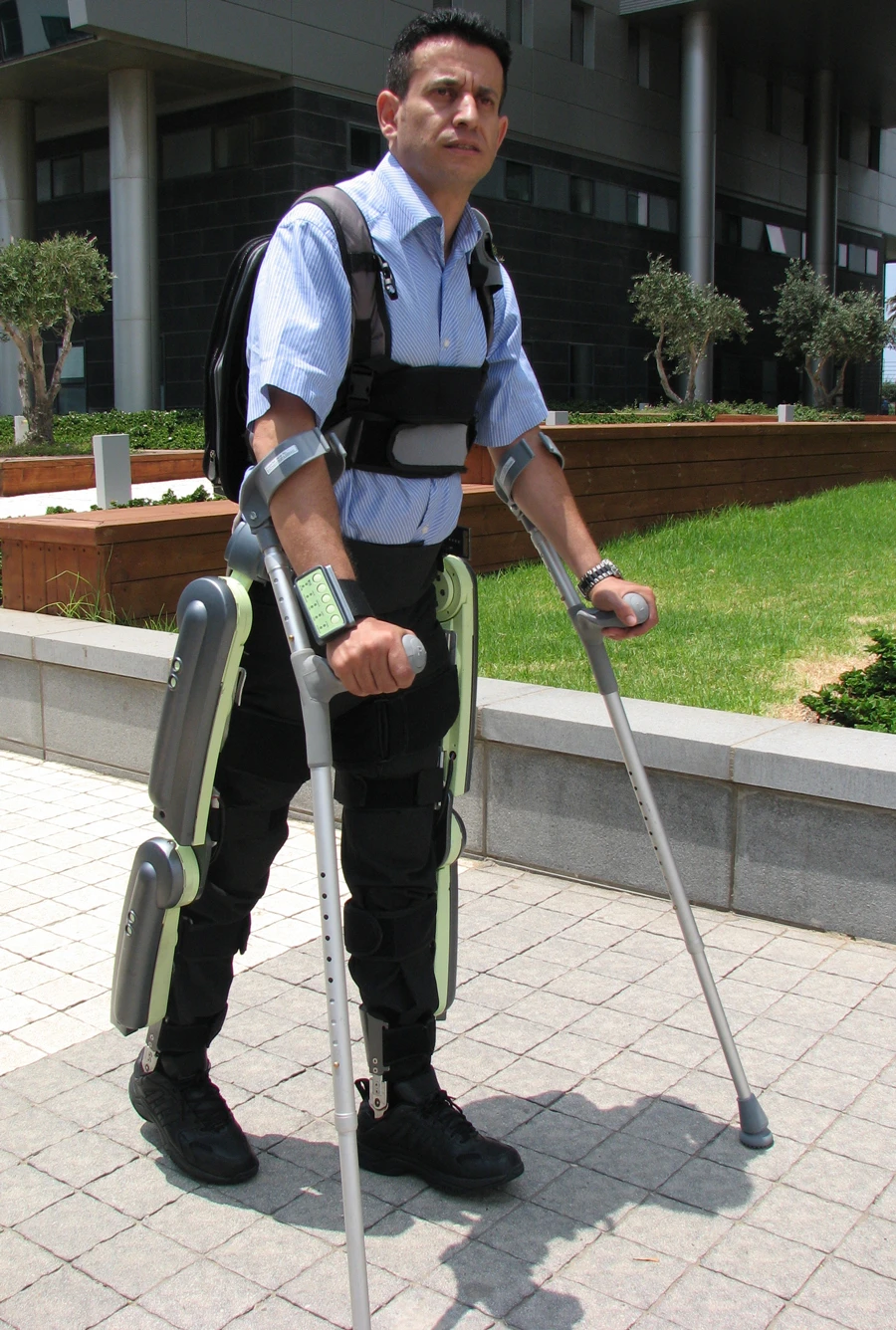 The ReWalk robotic exoskeleton