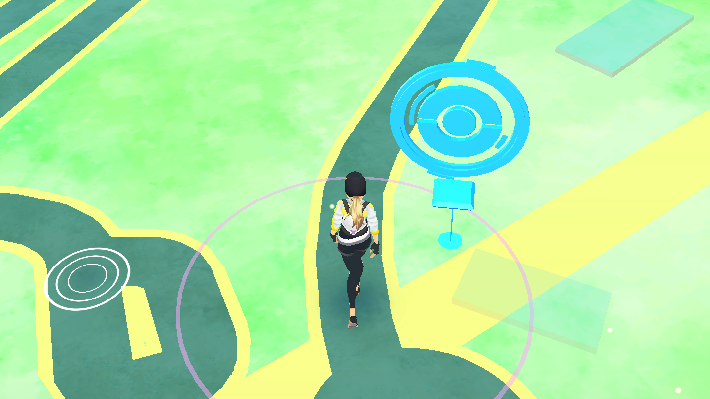 The game lets players visit real world locations to gather items, as well as team up with and compete with other players