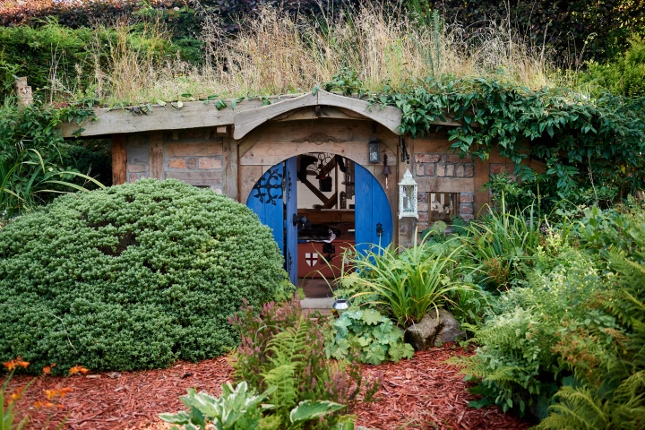 The Hobbit Hole-inspired Bux-End is the winner of the 2019 Cuprinol Shed of the Year competition