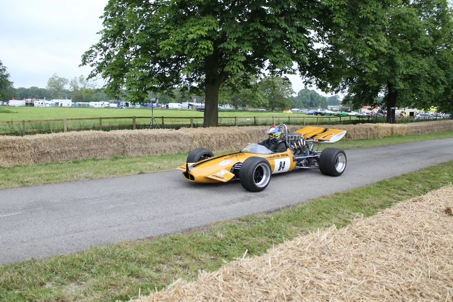 1962 Jaguar LWT E-Type driven by Alistair Dyson