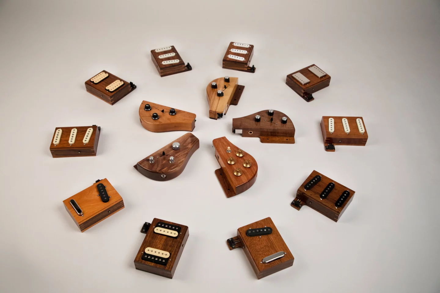 Various pickup configurations are available as module, and custom options can be had too