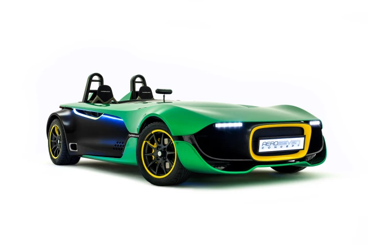 The Caterham AeroSeven Concept is the first Caterham with traction control