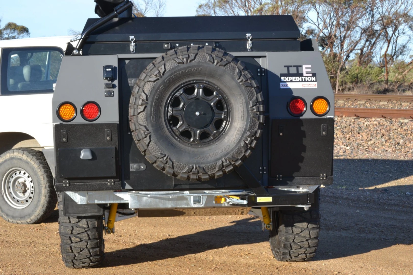 Terra Trek offers a full-size spare