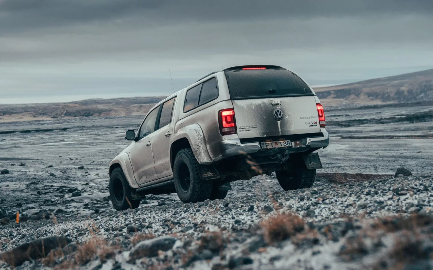 The VW Amarok AT35 will serve as a support truck for winter driving expeditions
