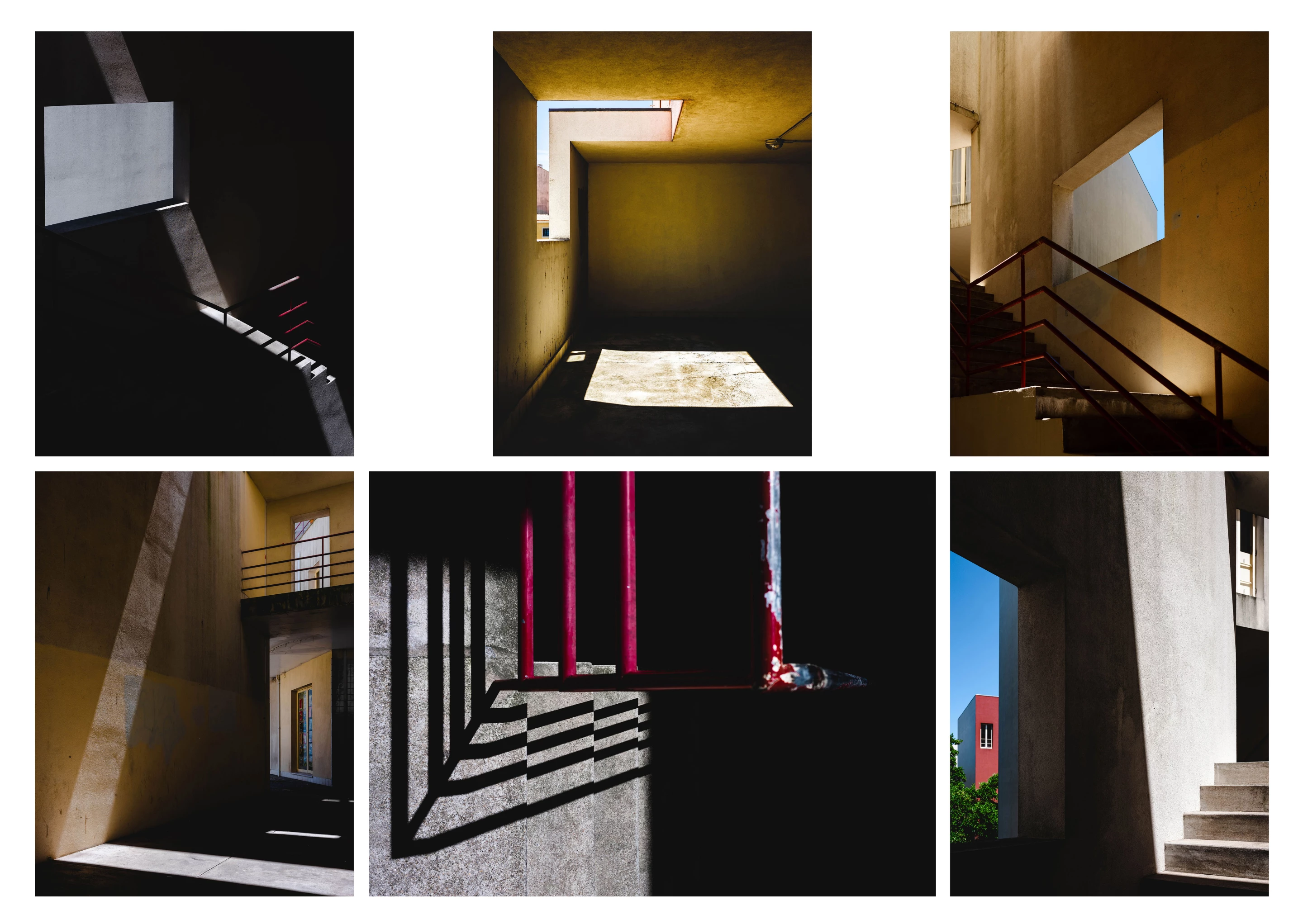 Claire Tucker from the UK, took these photographs of Bairro da Bouça, Porto, Portugal by Álvaro Siza Vieira. They were entered into the Portfolio category