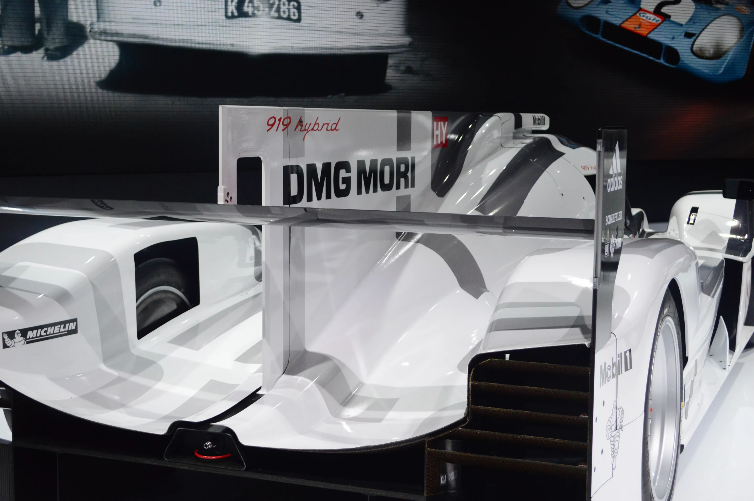 The Porsche 919 Hybrid unveiled (Photo: CC Weiss/Gizmag.com)