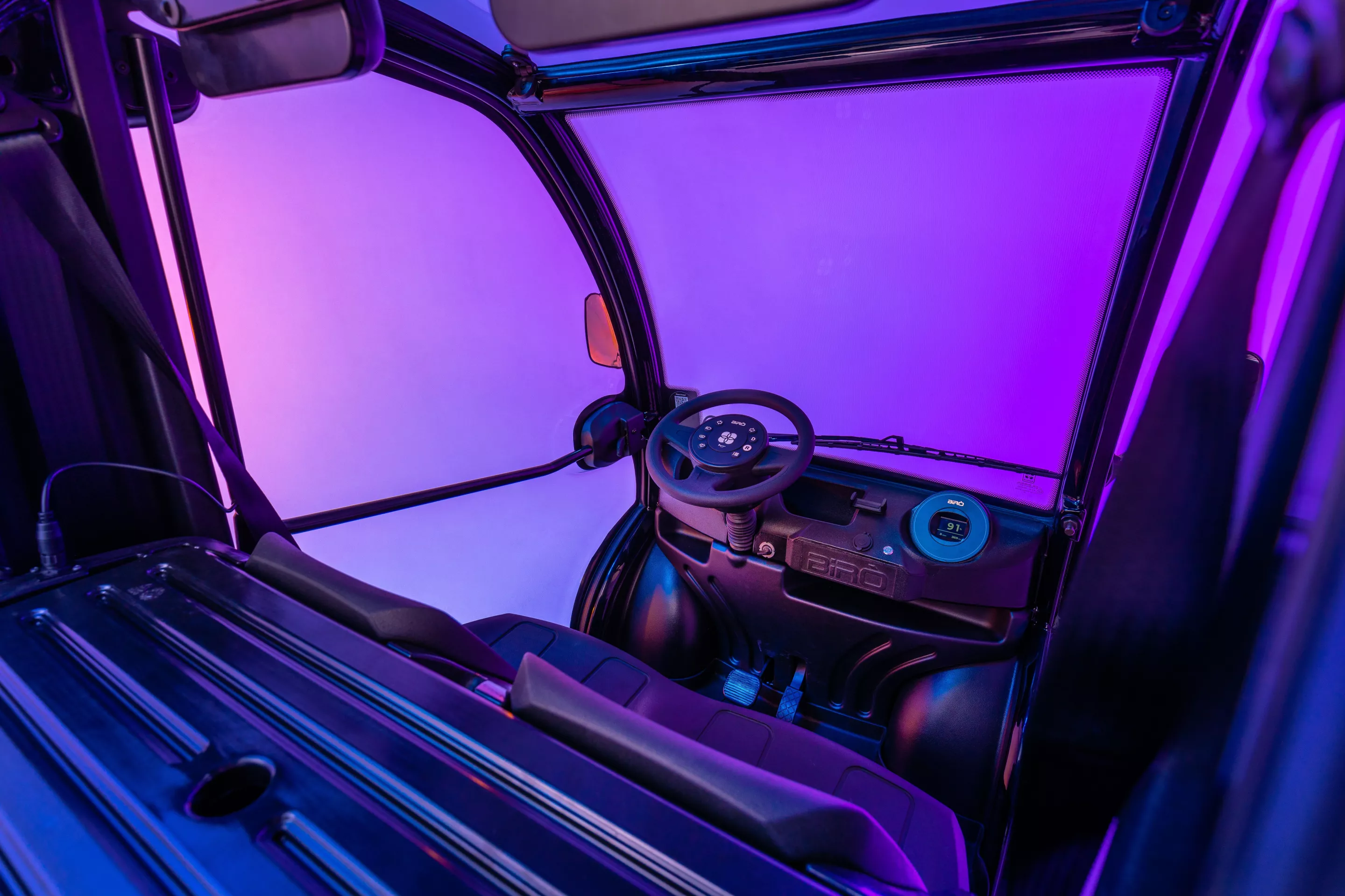 The height from the new ergonomic bucket seats has increased, and there's more storage space in the rear compartment and luggage bay