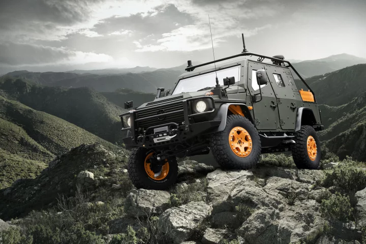 The Mercedes-Benz G-Wagon LAPV 6.X Concept is designed to 'go anywhere'