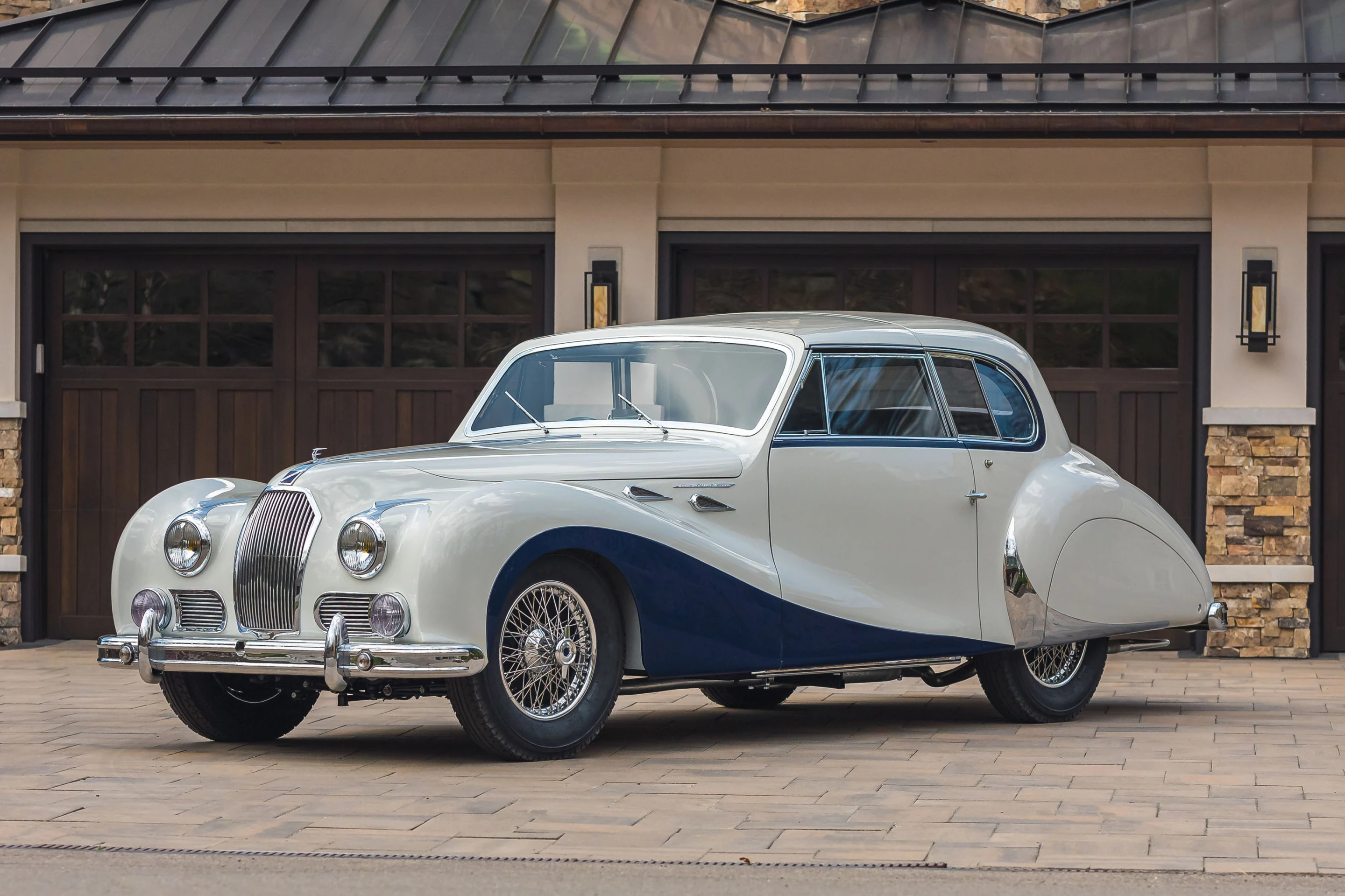 This 1948 Talbot-Lago T26 Record Sport Coupe de Ville by Saoutchik was passed in at RM-Sotheby's Amelia Island Auction on May 22, 2021
