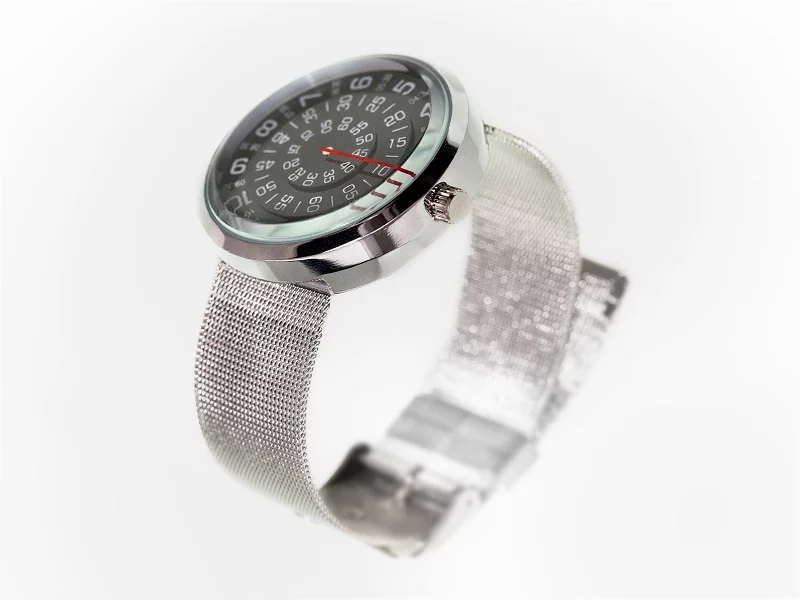The Visus Watch from Mykonos Design could be a conversation starter thanks to its unusual face design