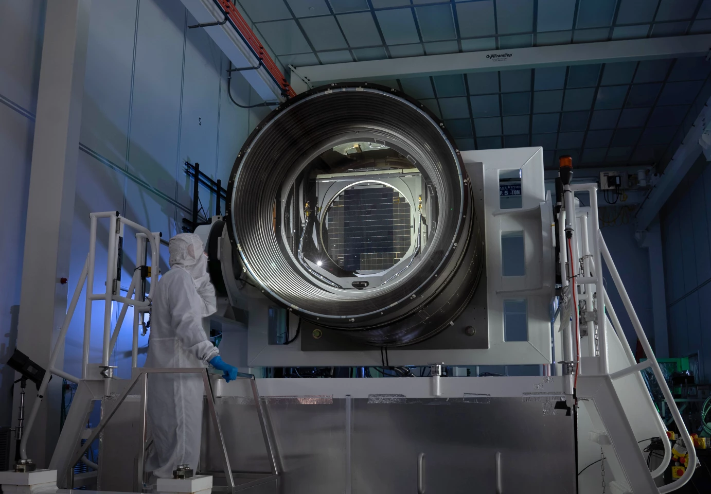 The LSST Camera module is reported to be about the size of small car and weights in at 6,600 lb