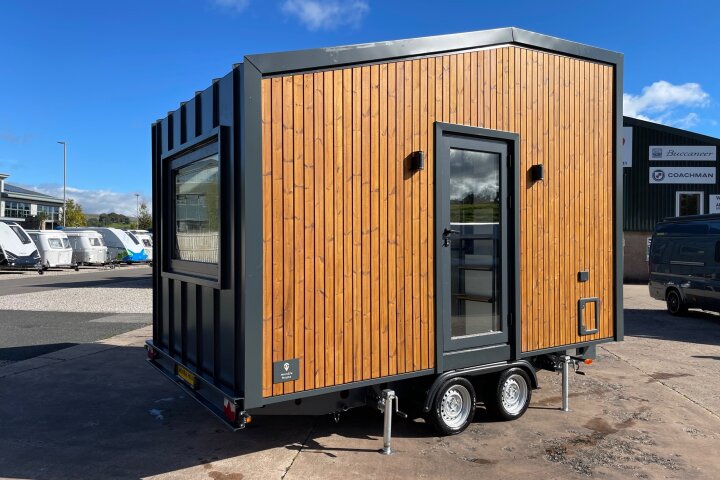 The Mo.5 450 is a compact tiny house that can sleep up to four people and starts at just £32,990 (almost US$43,000)