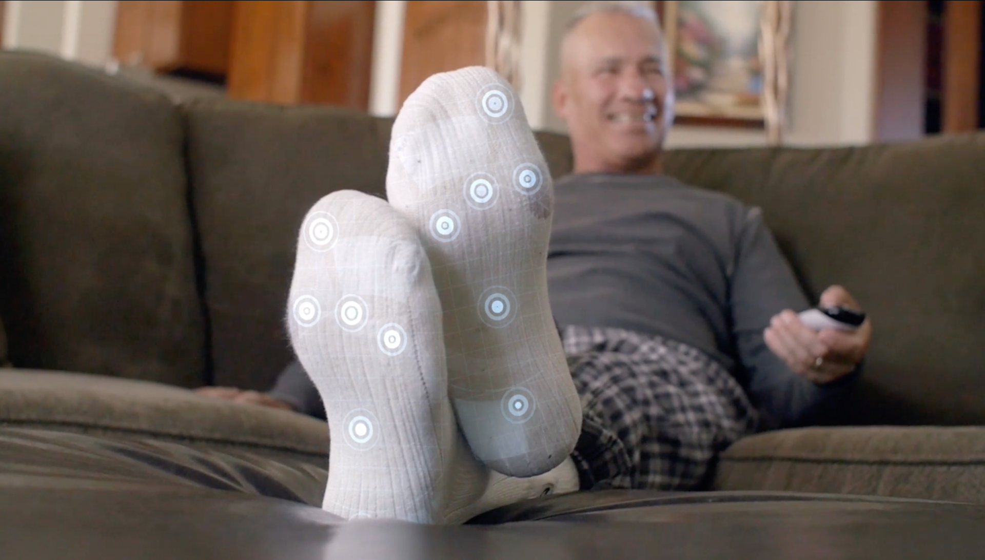 Electronic socks check diabetics' feet for heat